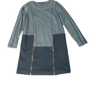 BCBGMaxAzria Y2K Edgy full zip dress Small